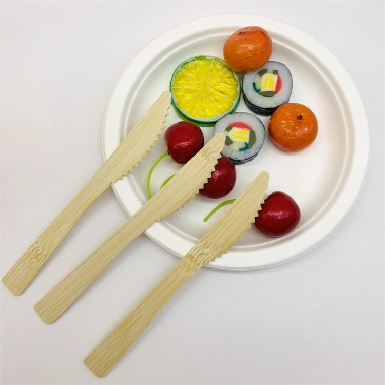 Popular Styles 100% Biodegradable Bamboo Cutlery Set