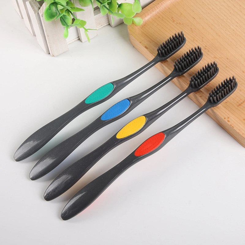 Bamboo Charcoal Clean and Care Gingival Soft Bristle Toothbrush Adult Toothbrush