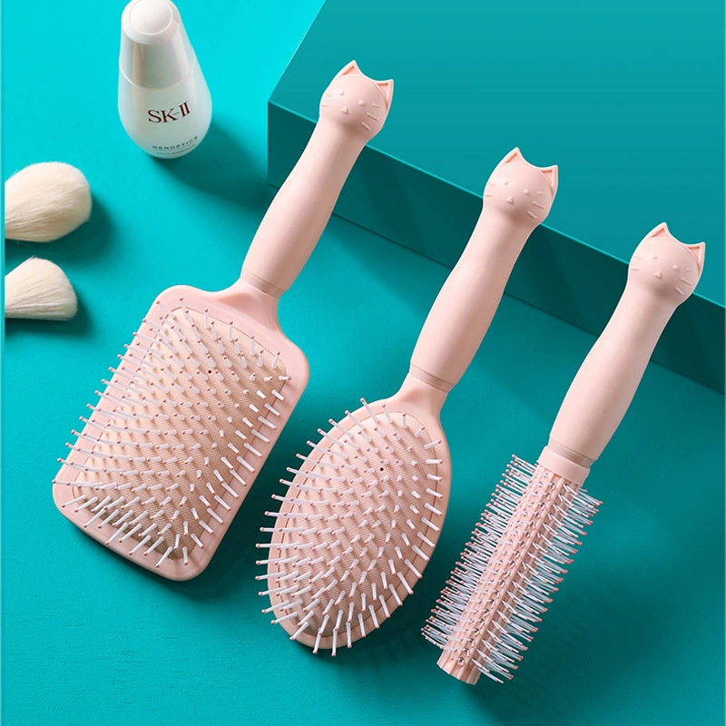 Massage Brush Hairbrush Comb Scalp Hair Care Healthy Bamboo Comb
