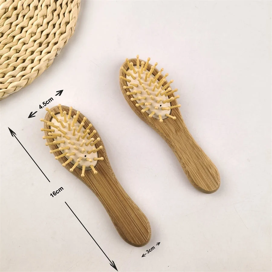 Cheap Hotel Foldable Short Wheat Straw Hair Comb/Bamboo Hotel Hair Comb