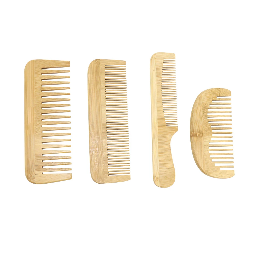 Organic Bamboo Wood Comb Massage Hair Skin Air Cushion Comb