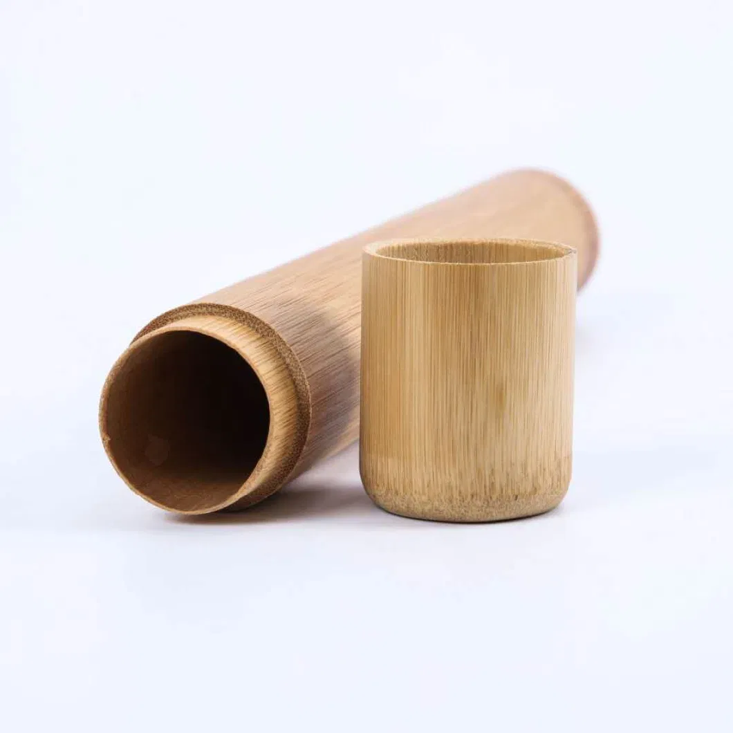 Wholesale Bamboo Products Eco Bamboo Toothbrush Travel Case