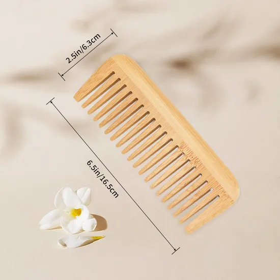 Custom Wooden Comb Wholesale Facatry Price Eco-Friendly Wooden Hair Comb