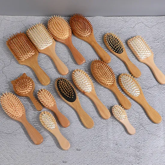 Wooden Bristle Massage Wooden Hair Brush Comb
